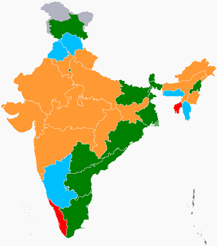 Map of India