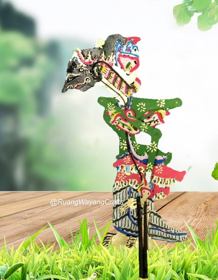 WAYANG KULIT ASLI DEWI KUNTI STANDAR DALANG MURAH 08980573045
