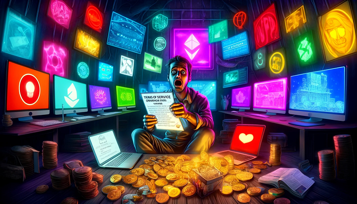 Digital assets are rarely owned in a Web2 world — DALLE