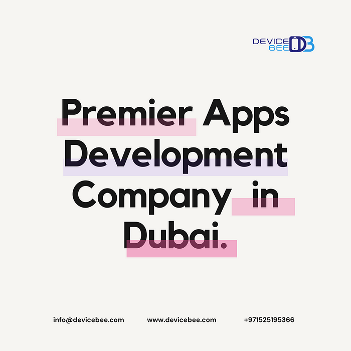 DeviceBee Technologies is the Best Mobile App Development Company in UAE. We offer a wide range of Mobile App Development, Android App Development, and iPhone App Development in Dubai, Abu Dhabi and UAE. Hire the best mobile app developers in Dubai.