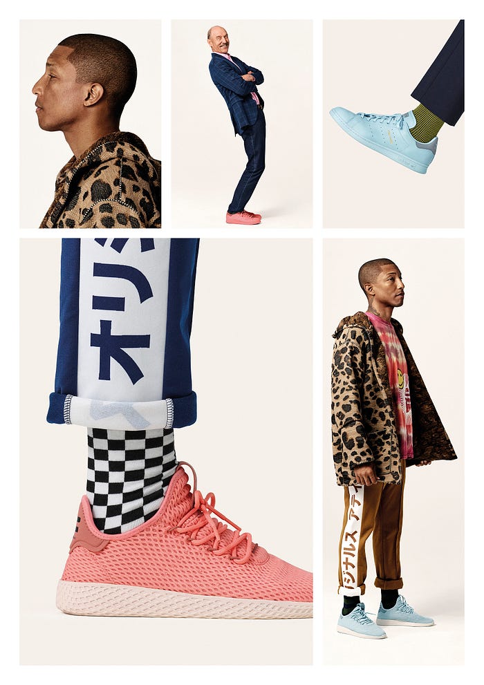Come Get It Bae: Pharrell Williams Takes His Swag To Adidas | by Anj Bathan  | THREAD by ZALORA