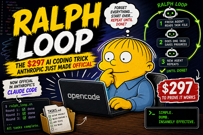 Ralph Loop: The 7 AI Coding Trick Anthropic Just Made Official
