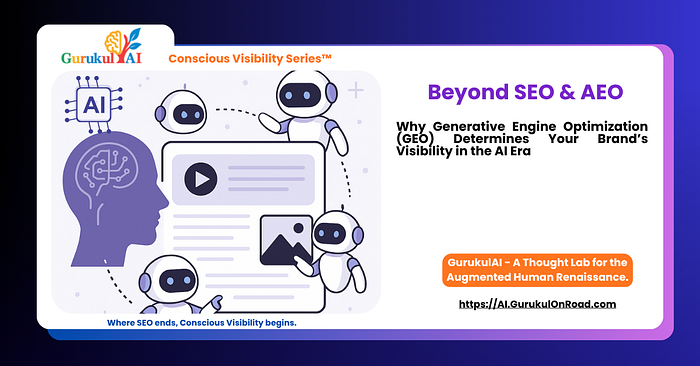 Beyond SEO & AEO- Why Generative Engine Optimization (GEO) Determines Your Brand’s Visibility in the AI Era