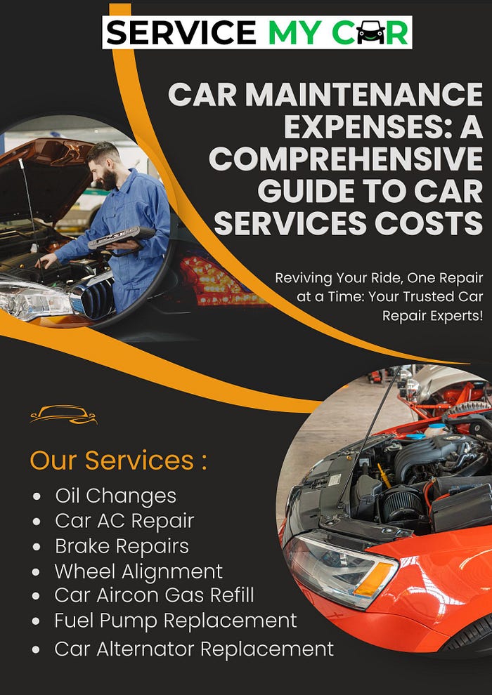 Car Maintenance Expenses: A Comprehensive Guide to Car Services Costs