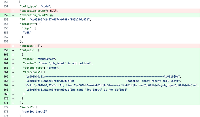 JSON file without VDK