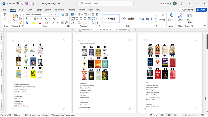 The Document Preview