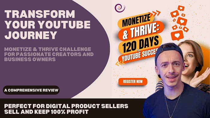 Transform Your YouTube Journey: Monetize & Thrive Challenge for Passionate Creators and Business Owners With Resell Rights A perfect solution for digital product sellers and YouTubers who want to monetize their channels. Buy, sell, and resell this affordable challenge while keeping 100% profit