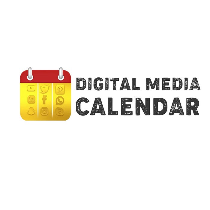 Digital media calendar