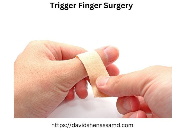 Trigger Finger Surgery Dr. David Shenassa, MD Medium