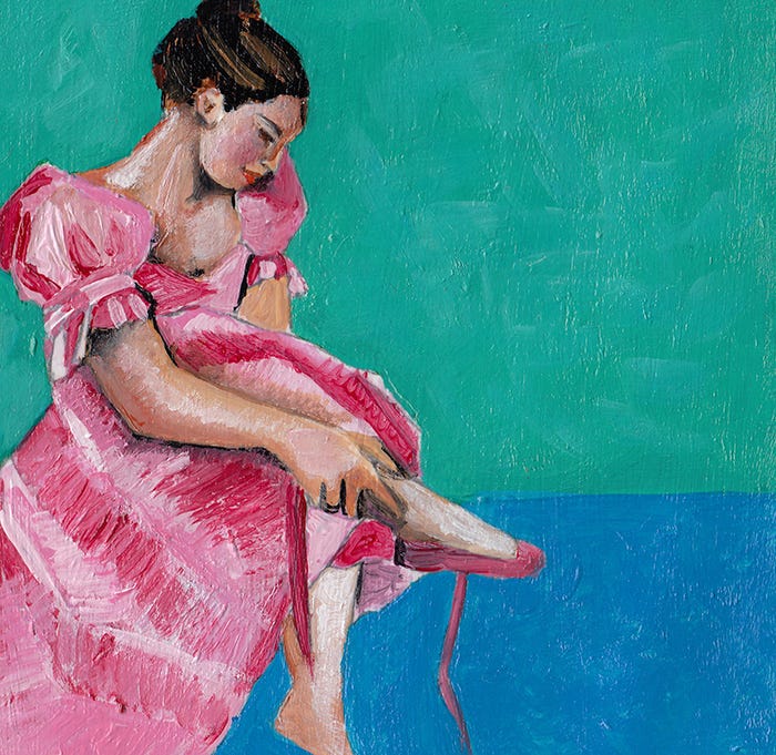 Betty Ballerina - Pale Pink main image 0