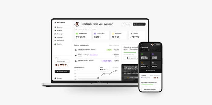 Dashboards and forms end up all looking the same