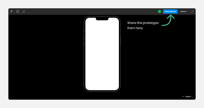 Sharing Figma prototypes with others