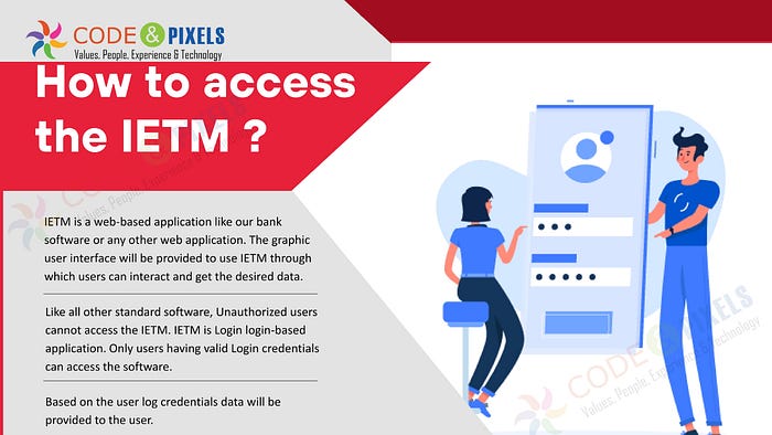 IETM for beginners — How to access the IETM