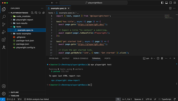 Playwright getting started 🤓. Getting Started with Playwright | by Alex ...