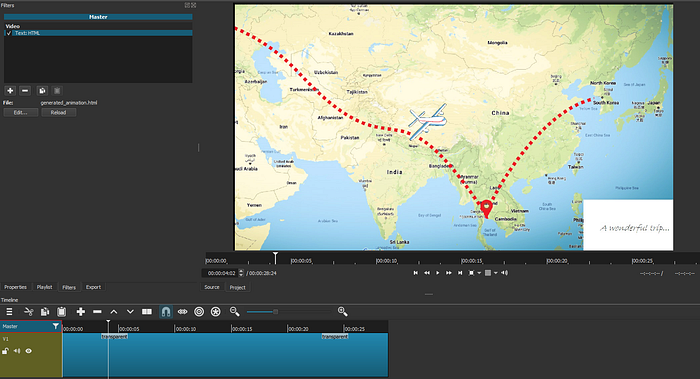 css animations in shotcut