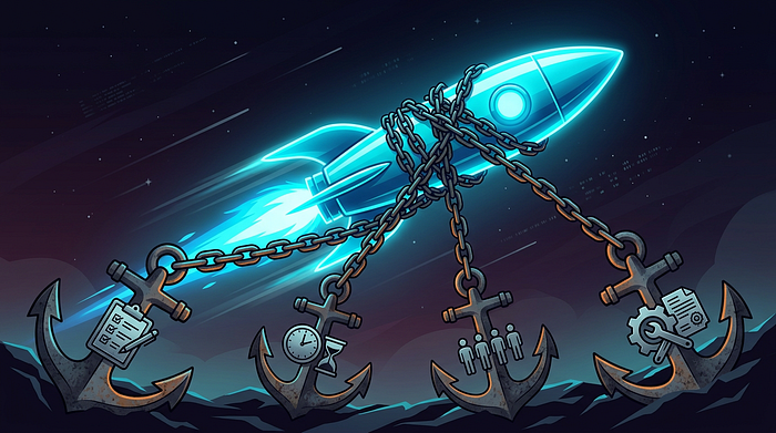 Code Ships in Minutes. Everything Else Takes Weeks.