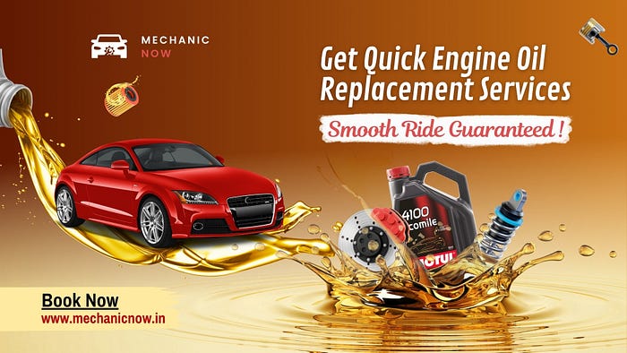 Car Engine Oil Replacement
