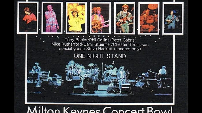 Genesis and Peter Gabriel Six Of The Best