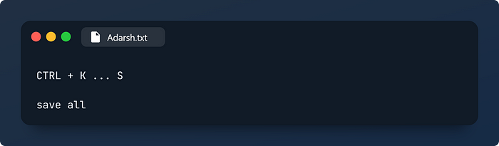 Save All Files