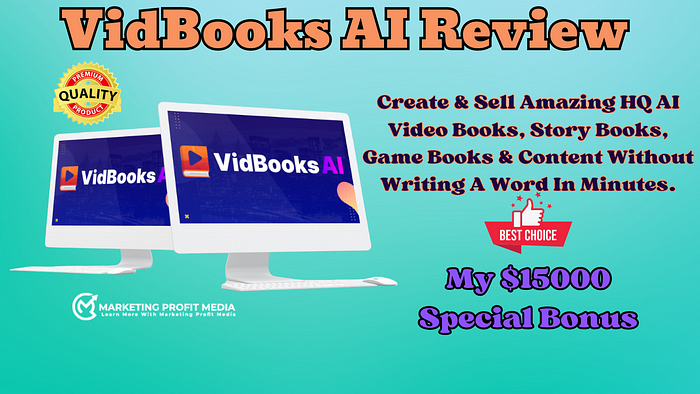 VidBooks AI Review — Create Unlimited Video Books & FlipBooks In Any Niche Any Language