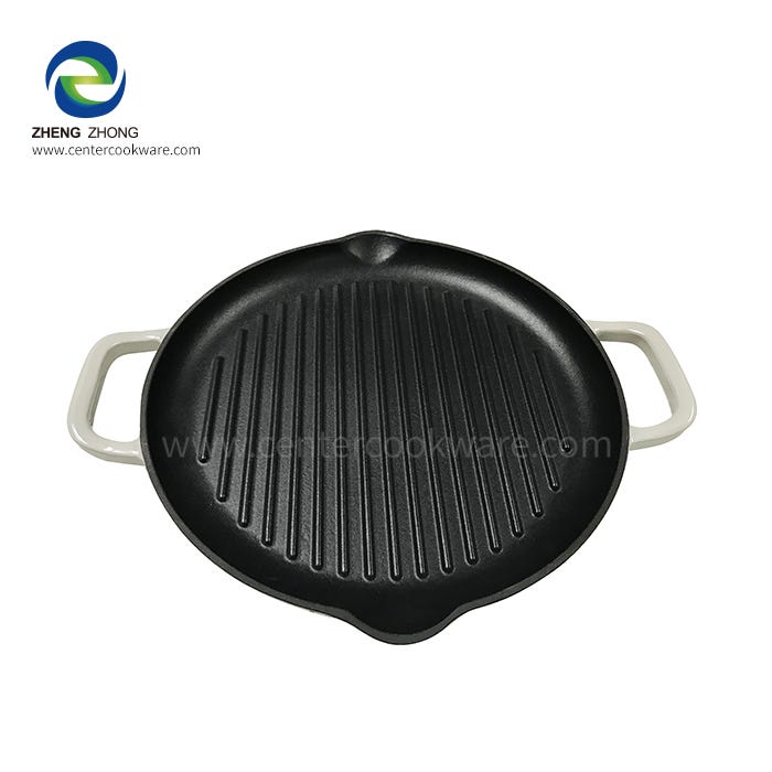 Exploring the Versatility of Enameled Cast Iron Round Grill Pans by