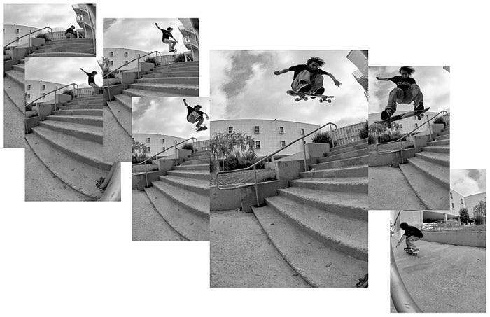 Giancarlo D'Agostaro, Eric Valladeres Nollie Flip, 2019 (edition of 10)
