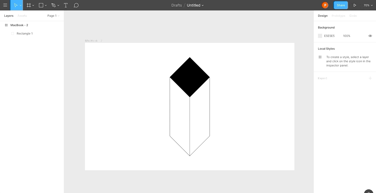 A GIF showcasing how you can enable Edit mode for vectors in Figma.