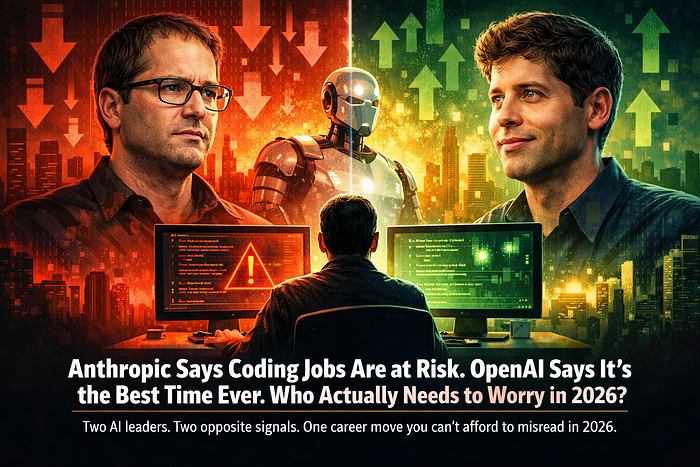 Anthropic says coding jobs are at risk. OpenAI says this is the best time ever. Who really needs to worry? Anthropic says coding jobs are at risk. OpenAI says this is the best time ever. Who really needs to worry?