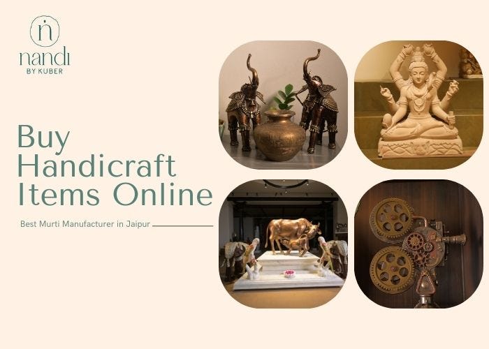 Buy Handicraft Items Online | Nandi By Kuber