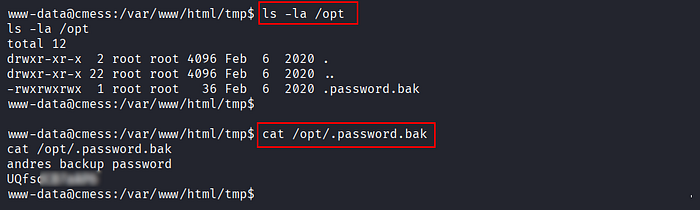 Image 13 — CMesS Tryhackme Walkthrough — Gila CMS Authenticated RCE