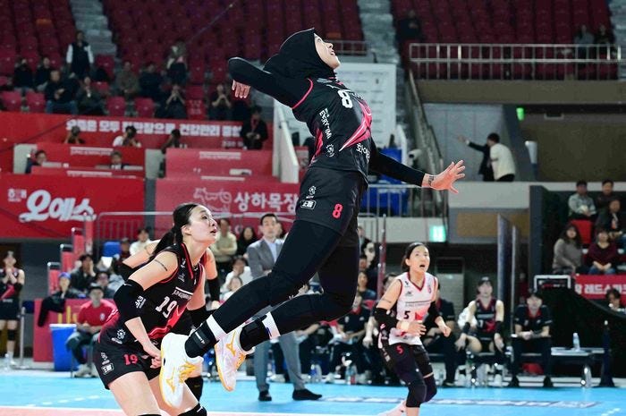 Megawati Pimpin Red Sparks Sikat Hyundai Hillstate 3–0 Tanpa Ampun