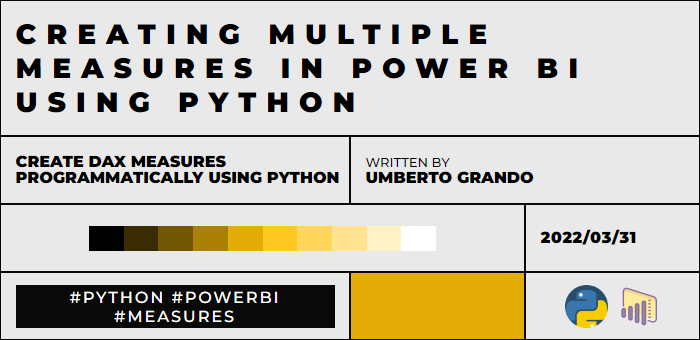 Create Multiple Measures in Power BI Using Python | Python in Plain English