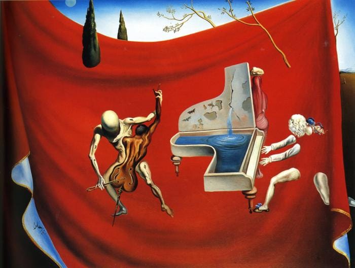 Did Dali Despise Music?. Dali's bizarre interpretation of… | by Kay Kirti | The Collector | Medium
