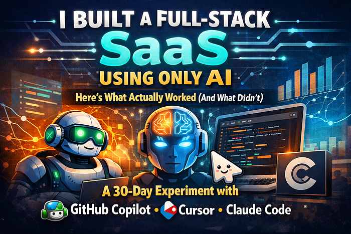I Built a Full-Stack SaaS Using Only AI — Here’s What Actually Worked (And What Didn’t)