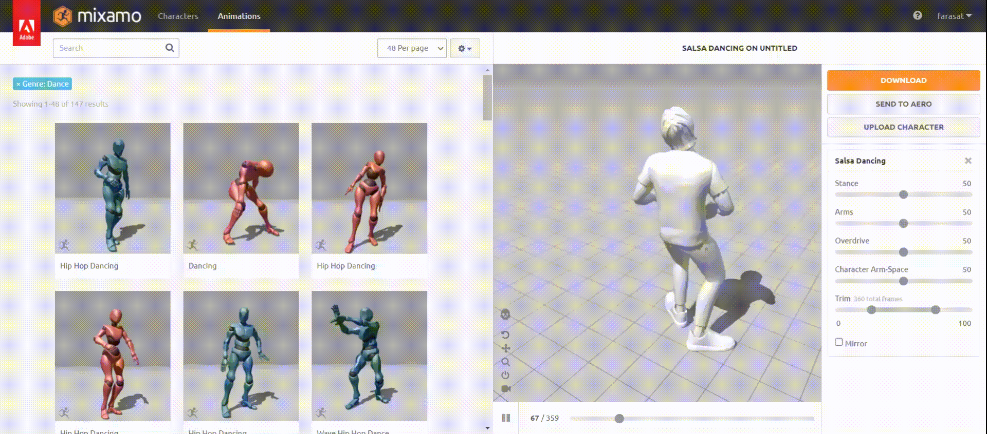 Animation Added to the Model