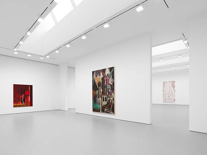 David Zwirner gallery in NYC