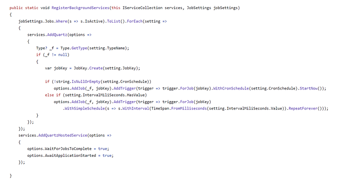 Using Quartz library in .Net 8 as a background service | by Bedriye KOÇ ...