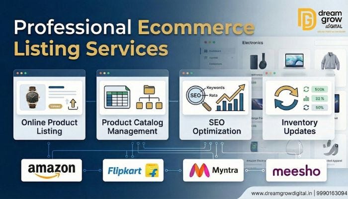 How Ecommerce Listing Services Help Scale Online Businesses
