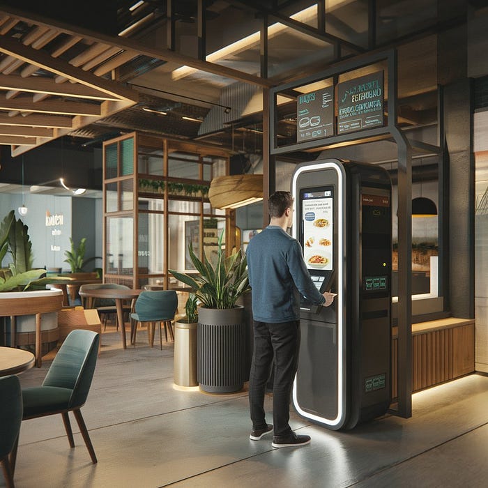 Restaurant kiosk