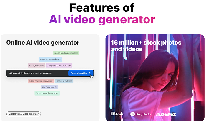 Features of InVideo