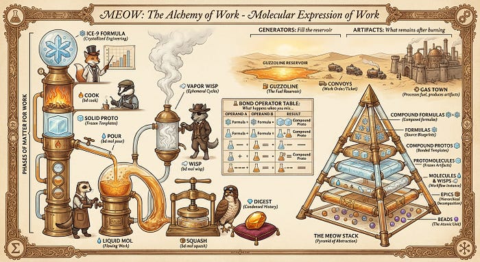 Figure 9: The Molecular Expression of Work (MEOW)