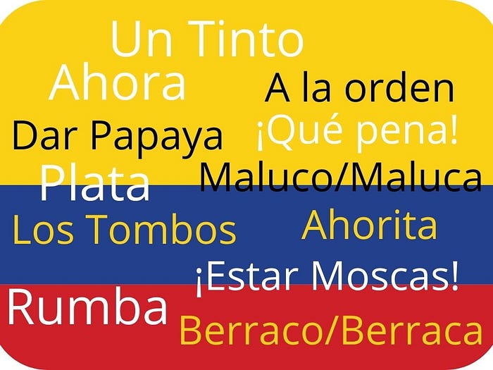 List of Colombian expressions