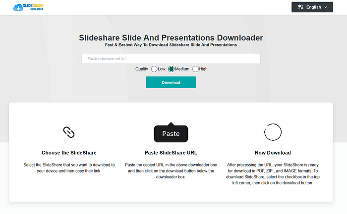 How to Download Slideshare PPT online for free?