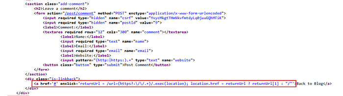Image 3 — DOM-Based Open Redirection