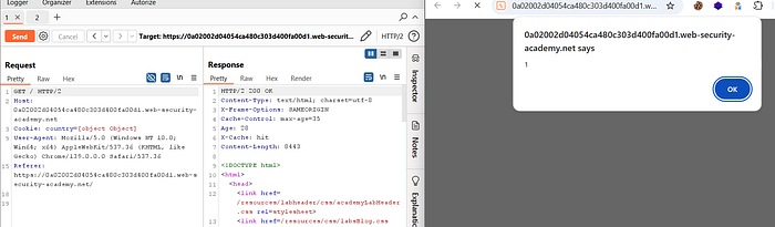Image 5 — Web Cache Poisoning via Fat GET Requests