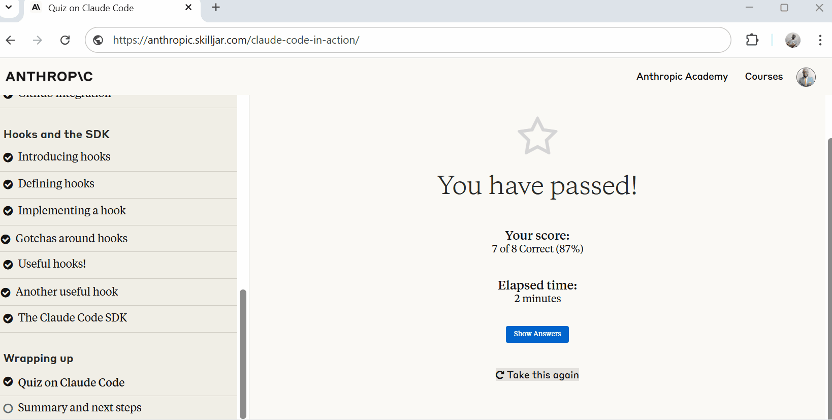 Claude Code Course AnthropicClaude Code Course Anthropic