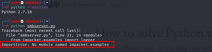 How to Solve Module Importing Errors when Different Versions of Python ...
