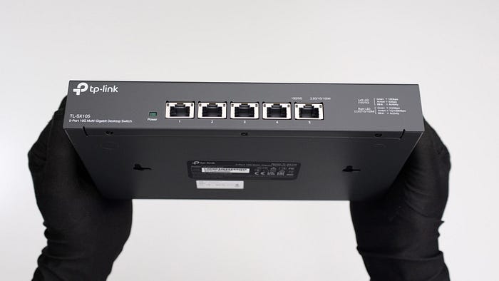 無聲無息，更加隱形 TP-Link TL-SX105 五埠 