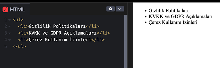 💻 HTML, Listeler ve İçerik Alıştırmaları— Web Serisi 2 image - e2b7 💻 HTML, Listeler ve İçerik Alıştırmaları— Web Serisi 2 image - e2b7