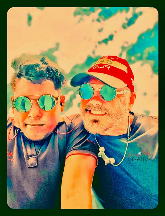 Daniel-Ibrahim ~ When the unknown is calling you, answer the call. Don’t hang up. Explore what matters to you most. IbraDan Creative TAGS: Living My Best Life is Living a Creative Life, Joy of Life is Same Sex Love in Gay Relationships